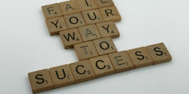 Falen om uiteindelijk succes te behalen